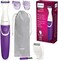 Philips Norelco Philips Beauty Bikini Genie Cordless Trimmer for Bikini Line Hair Removal, with Shaving Head and Comb, BRT383/50.