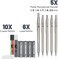 Mr. Pen Mr. Pen- Metal Mechanical Pencil Set with Lead and Eraser Refills, 5 Sizes, 0. 3, 0. 5, 0. 7, 0. 9, 2mm, Drafting, Sketching, Architecture, Drawing Metal Mechanical Pencils.