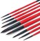 Transon Artist Round Watercolour Paint Brush Synthetic Sable Set 9pcs for Acrylic, Gouache, Oil, Tempera, Enamel and Face Painting.