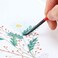 Transon Artist Round Watercolour Paint Brush Synthetic Sable Set 9pcs for Acrylic, Gouache, Oil, Tempera, Enamel and Face Painting.