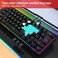 Snpurdiri 60% Wired Gaming Keyboard, RGB Backlit Ultra-Compact Mini Keyboard, Waterproof Small Compact 61 Keys Keyboard for PC/Mac Gamer, Typist, Travel, Easy to Carry on Business Trip(Black.