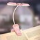 Vekkia 14 LED Rechargeable Book-Light for Reading at Night in Bed, Warm/White Reading Light with Clamp, 180 Adjustable Mini Clip on Light, Lightweight Eye Care Book Light, Perfect for Book Lovers.