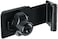 Alise 3-Inch Right Angle 90 Clasp Keyed Hasp Latch Lock Safety Gate Latches,Without Padlock,Black.