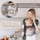 Max&amp;So MaxSo Baby Wrap Carrier - Premium Cotton Sling for Newborns to Toddlers - Hands-Free, Soothing Wrap with Front Pocket for Essentials - One Size Fits All -.