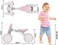SEREED Baby Balance Bike for 1 Year Old Boys Girls 12-24 Month Toddler Balance Bike, 4 Wheels Toddler First Bike, First Birthday Gifts.