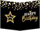 Party Greeting Jumbo Birthday Card Giant Guest Book Happy Birthday Party Decorations Supplies Gifts for Office Women Men Co-Worker -Large 11 x 14 inches.