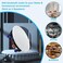 Herdio 4 Inch 320 Watts 2-Way Bluetooth Ceiling Speakers Package Perfect for Home Theater System, Living Room,Office,Flush Mount（4 Speakers.