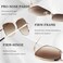FEISEDY Womens Pilot Sunglasses Oversized Butterfly X Shape Design Cateye Cute Lady Sunglasses B2738.