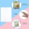 Maitys 100 Pieces Sublimation Air Freshener Sheets Car Scented Hanging Sheets Felt Air Freshener Rectangle Fragrant Sheets with 100 Pieces Bags and Rope for Most Car Decoration.