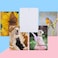 Maitys 100 Pieces Sublimation Air Freshener Sheets Car Scented Hanging Sheets Felt Air Freshener Rectangle Fragrant Sheets with 100 Pieces Bags and Rope for Most Car Decoration.