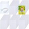 Maitys 100 Pieces Sublimation Air Freshener Sheets Car Scented Hanging Sheets Felt Air Freshener Rectangle Fragrant Sheets with 100 Pieces Bags and Rope for Most Car Decoration.