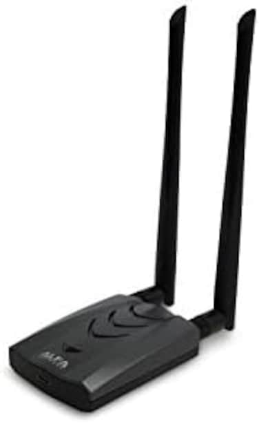 ALFA Network 【New Version Type-C WiFi USB】 AWUS036ACH Long-Range Dual-Band AC1200 Wireless Wi-Fi Adapter w/2x 5dBi External Antennas &ndash; 2. 4GHz 300Mbps/5GHz 867Mbps &ndash; 802. 11acA, B, G, N.