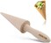 HERCHR Wood Cone Roller Pizzelle Roller Krumkake Ice Cream Cone Roller Mold Natural Waffle Cone Roller Wooden Mini Waffle Cones Pastry Decorating Baking Pastry Tool Cone Mold Pizzelle Makers Pastry Ro