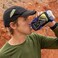 Nathan SpeedDraw Plus Insulated Flask, Handheld Running Water Bottle. Grip Free for Runners, Hiking etc. (Black/Metallic Gold.
