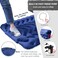 MEETPEAK Sleeping Pad, Extra Thickness 4 Inch Inflatable Camping Sleeping Mat with Pillow Built-in Foot Press, Compact Ultralight Camping Air Mattress for Backpacking, Hiking, Tent.
