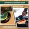 BATOCA Car Polisher - Cordless, Variable Speed, Random Orbital Polisher Kit with Green Polishing Bonnets, Detachable Handle, Discs, Foam Pads, Hex Wrench, User Manual.
