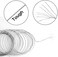 SAVITA 32. 5 Feet (10mPicture Hanging Wire Metal Wire Photo Frame Hanging Wire for Mirrors Clock Art Work.