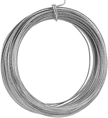 SAVITA 32. 5 Feet (10mPicture Hanging Wire Metal Wire Photo Frame Hanging Wire for Mirrors Clock Art Work.