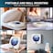 Gimigo Portable CD Player with Bluetooth, Wall Mountable CD Player with Dust Cover,FM Radio,Built-in Speakers,USB Port,AUX Input,LCD Display.