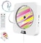 Gimigo Portable CD Player with Bluetooth, Wall Mountable CD Player with Dust Cover,FM Radio,Built-in Speakers,USB Port,AUX Input,LCD Display.