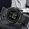 YUINK Mens Watch Ultra-Thin Digital Sports Watch Waterproof Stainless Steel Fashion Wrist Watch for Men Women, Black Mesh Band, L, Ultra-thin digital sports watch.