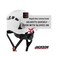 Jackson Safety (White- CH-400V Hard Hat, Industrial"Climbing" Style, 6-pt. Suspension, Vented, White, 20920.