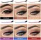 LOKFAR 12 Colors Matte Liquid Eyeliner Colorful Set, Matte Liquid Colorful Eye-Liner Pen Neon Colored Eyeliner Eye Makeup, Long Lasting Water-Proof Smudge-Proof Smooth Liquid Eyeliner Pen -A.