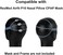 طقم غطاء رأس بديل لجهاز CPAP من لالاستار، طراز Airfit P10 المُطوّر، عبوة من قطعتين. غطاء رأس بديل متوافق مع قناع وسادة الأنف ResMed Airfit P10 CPAP، يتضمن حزامين مطاطيين و6 مشابك تعديل.