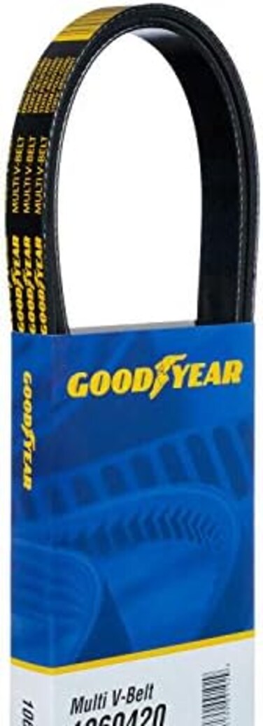 Goodyear Belts 1061150 Serpentine Belt, 6-Rib, 115" Length.