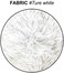 Uhomy 2 Packs Fall Winter Home Decorative White Fluffy Plush Pillow Cover 20"x20", Luxury White Faux Fur Throw Pillow Case Square Cushion Pillow Cover for Sofa Bed,Zippered True White 50x50 cm.