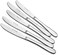 Aebeky 12-Piece Stainless Steel Table Knives,Dinner Knives Set,9. 1-Inch 8-Piece Silver.