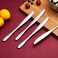 Aebeky 12-Piece Stainless Steel Table Knives,Dinner Knives Set,9. 1-Inch 8-Piece Silver.