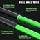 ELECFUN Waterproof Heat Shrink Tubing Kit 365 pcs, 3:1 Dual Wall Tube - Adhesive Lined - Marine and Industrial Heat-shrink Tubing Black/Red, 7 Sizes.