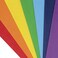 aufodara Set of 7 Cotton Rainbow Fabric Patchwork Cloths Sewing Quilting DIY Handmade Fabric Sewing Fabric 19. 7 x 17. 7 Inch Clothes Sewing Crafts (Rainbow.