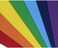 aufodara Set of 7 Cotton Rainbow Fabric Patchwork Cloths Sewing Quilting DIY Handmade Fabric Sewing Fabric 19. 7 x 17. 7 Inch Clothes Sewing Crafts (Rainbow.