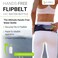 FlipBelt Portable Lightweight Running Water Bottle.