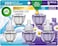 Air Wick Plug in Scented Oil Refill, 5 ct, Fresh Linen and Lavender, Air Freshener, Essential Oils.