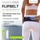 FlipBelt Portable Lightweight Running Water Bottle.