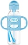Dr Brown's Dr. Brown's Sippy Straw Bottle with Silicone Handles, Blue, 8 oz.