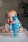 Dr Brown's Dr. Brown's Sippy Straw Bottle with Silicone Handles, Blue, 8 oz.