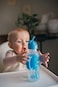 Dr Brown's Dr. Brown's Sippy Straw Bottle with Silicone Handles, Blue, 8 oz.