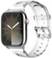 Elago Clear Band for Apple Watch Series 8/7 (45mm, Series 6/SE/5/4 (44mmand 3/2/1 (42mm- Clear.