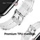 Elago Clear Band for Apple Watch Series 8/7 (45mm, Series 6/SE/5/4 (44mmand 3/2/1 (42mm- Clear.