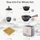 LURRIER Porcelain Chinese Gongfu Tea Set,Portable Teapot Set with 360 Rotation Tea maker and Infuser,Portable All in One Gift Bag for Travel,Home,Gifting,Outdoor and Office (Floral Blue.
