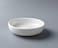 Mozacona 4pcs White Ceramic Seasoning Dishes Dipping Bowls Appetizer Plates,3. 8 inch.