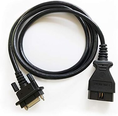 Etech VCMII VCM2 Diagnostic Cable OBD2 Main DLC Test Cable F-00K-108-663 F00K108663 Replacement of Part No. 164-R9801 Works for Ford VCMII VCM2.