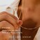 Next Level Jewelry Italian Box Chain Sterling Silver 1MM, 925 Sterling Silver Box Chain Necklace Women, Sterling Silver Chain Women, Thin Sterling Silver Necklace Chain Women Girl.