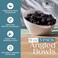 Posh Setting - White Plastic Serving Bowls for Party Angled Bowls Disposable Chip Bowls Candy Bowls for Party Table Salad and Fruit Bowls for Party Wedding Serving Bowls - White, 8 OZ, 5 Pack.