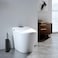 BGL Toilet Brush and Holder,304 Stainless Steel Toilet Brushes for Bathroom with Holder, Toilet Bowl Brush and Holder,2 Cleaner Brush Heads &hellip;.