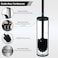 BGL Toilet Brush and Holder,304 Stainless Steel Toilet Brushes for Bathroom with Holder, Toilet Bowl Brush and Holder,2 Cleaner Brush Heads &hellip;.